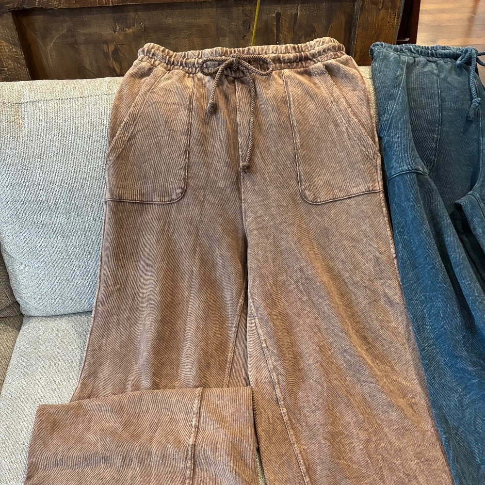 2 pair French Terry lounge pants size Small THREE BIRD NEST NWT